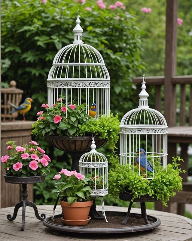 Birdcage Planters