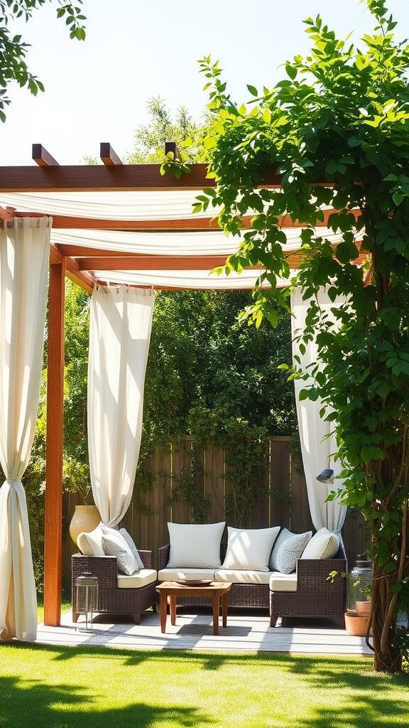 Pergola for Stylish Sunshade