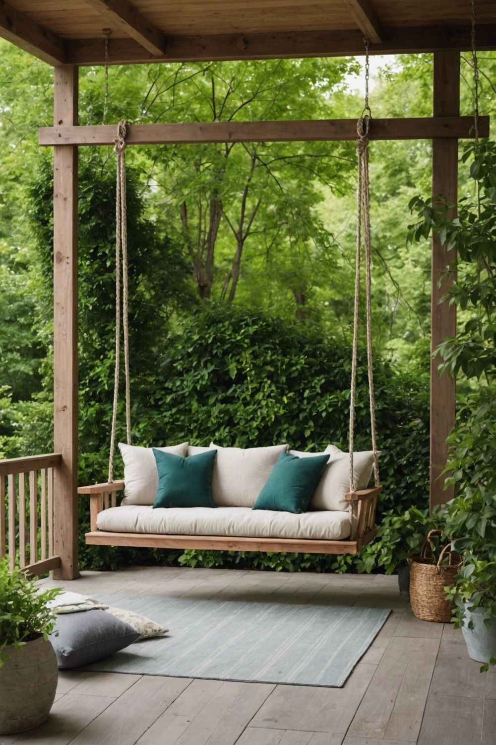 Porch Swings for a Cozy Retreat