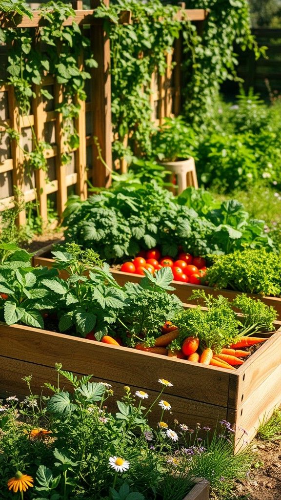 Design a Cottage-style Vegetable Patch