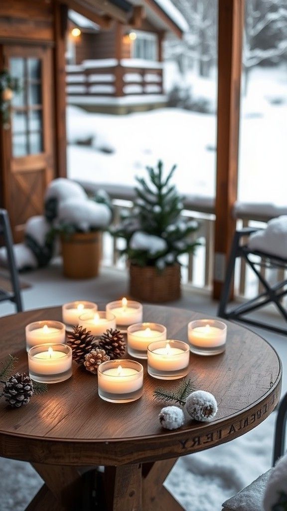 Tea Light Centerpieces