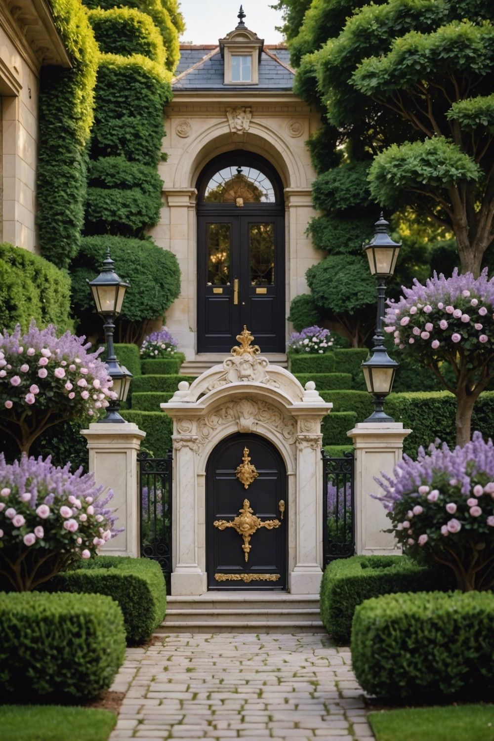 Formal French Garden Elegance
