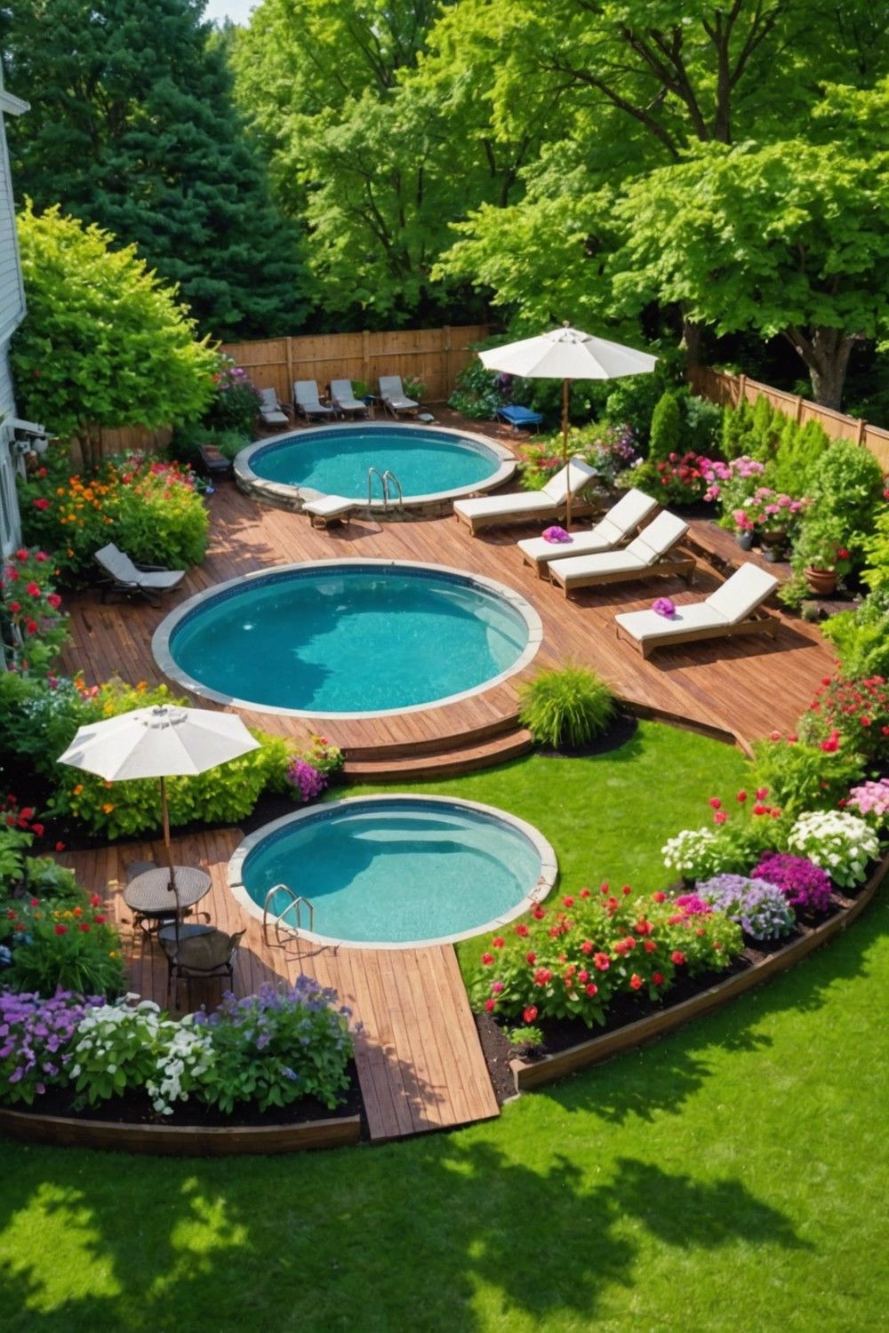 Small Above-Ground Pools with Decks