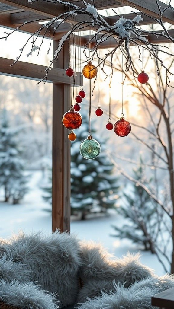 Hang Up Holiday Ornaments