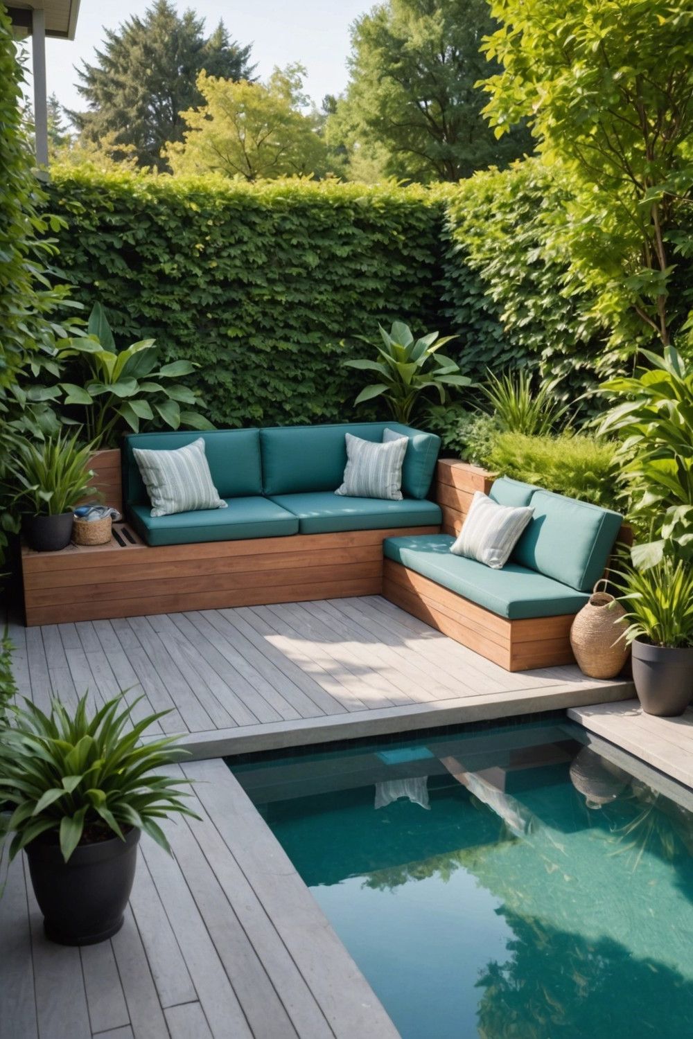 Compact Decks with Hidden Storage
