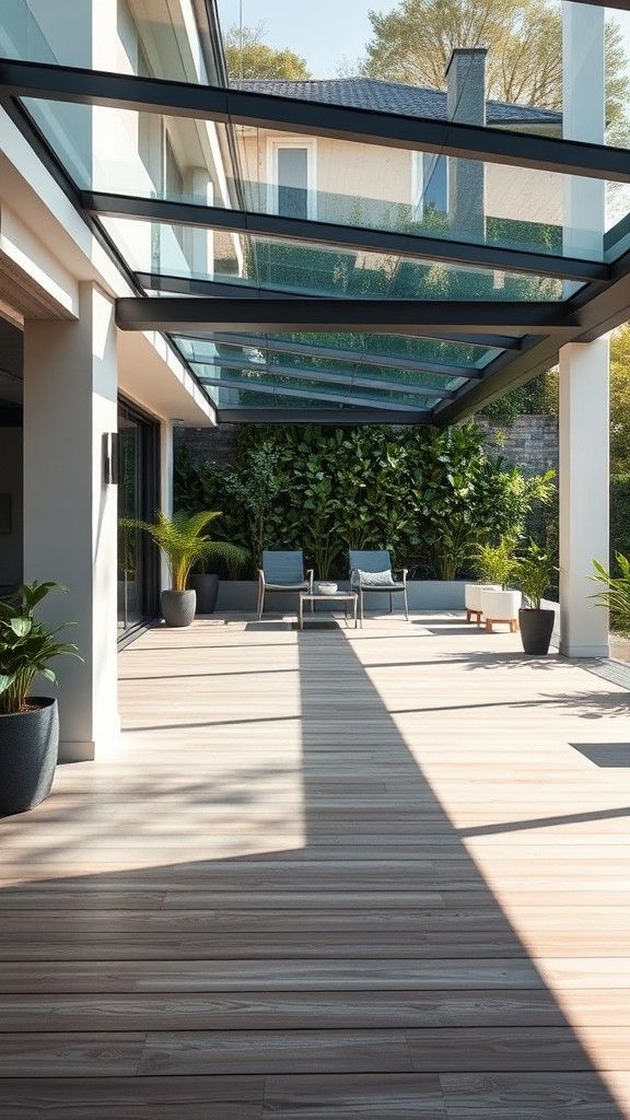 Glass Roofing Panels