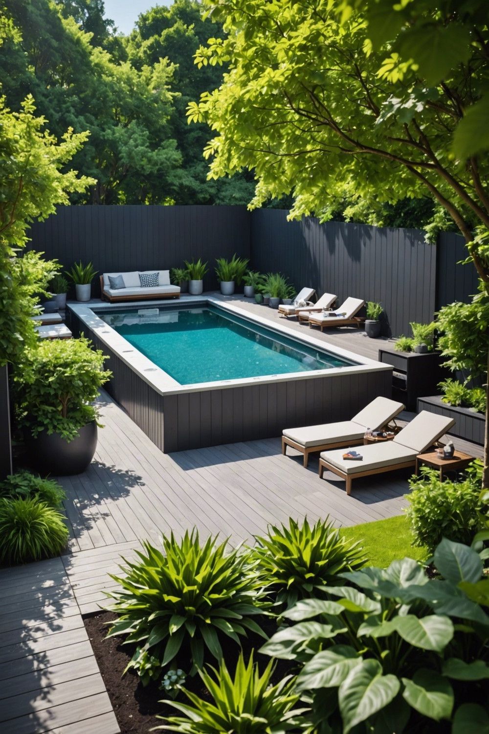 Compact Above-Ground Pools