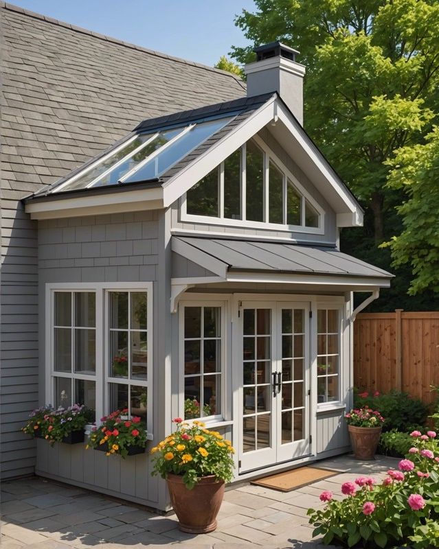 Dormer Window with Skylights