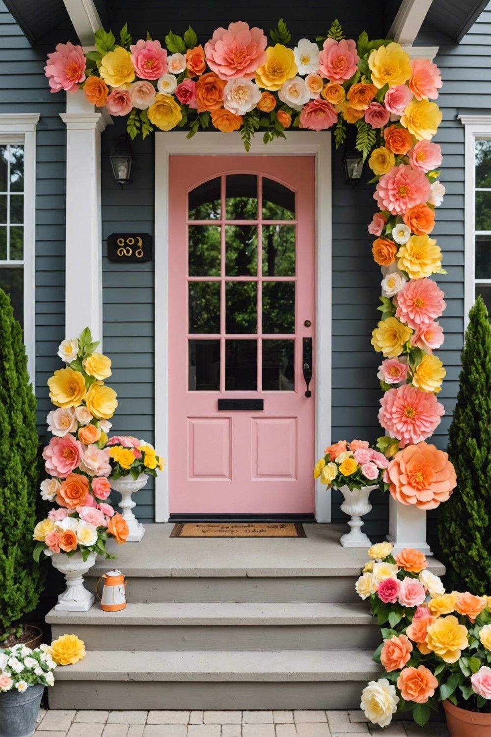 Create a Whimsical Look with Paper Flowers