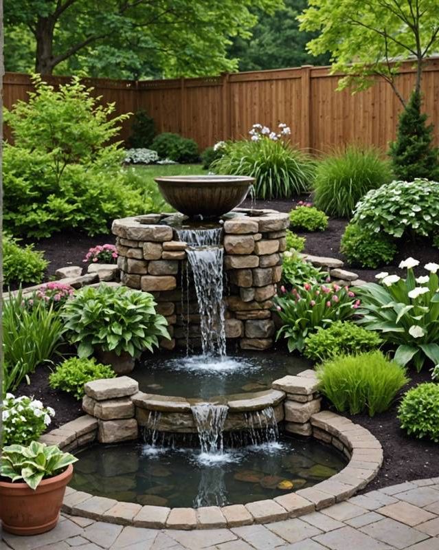 Add a water feature.