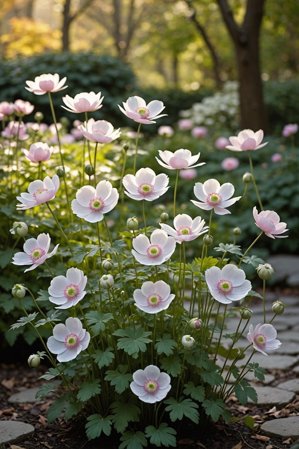Japanese Anemones