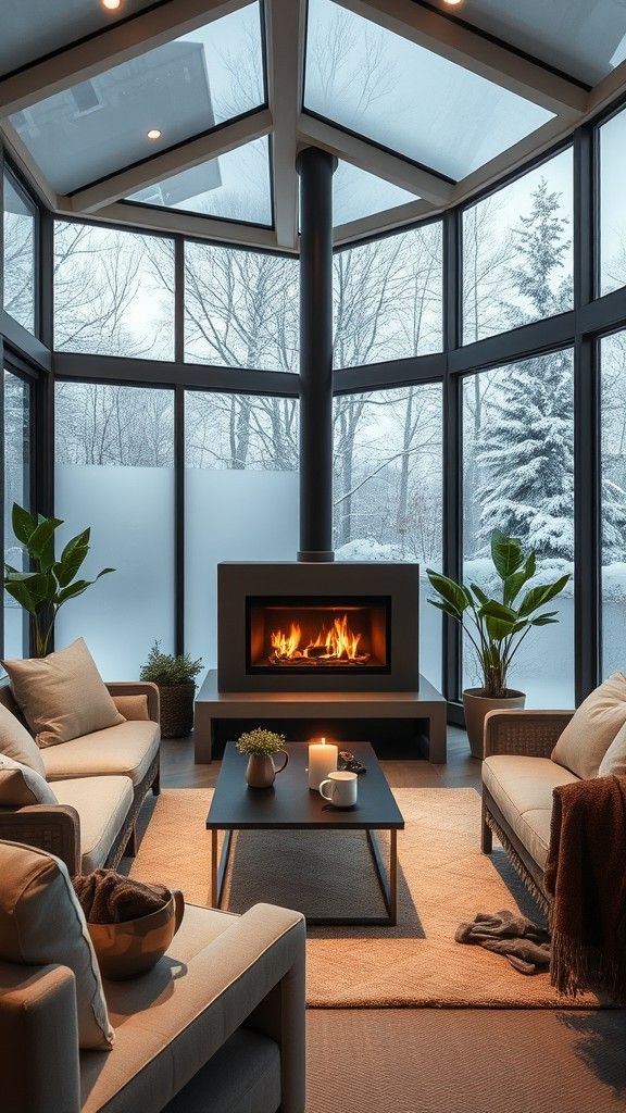 Enclosed Patio with Heat