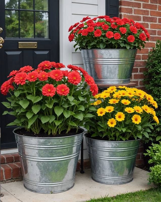 Large Galvanized Tubs