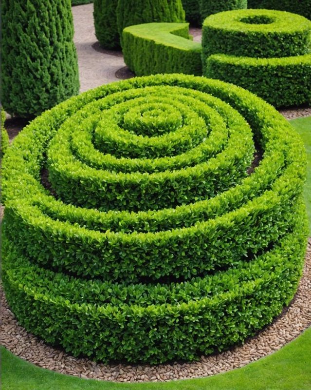 Boxwood Spiral