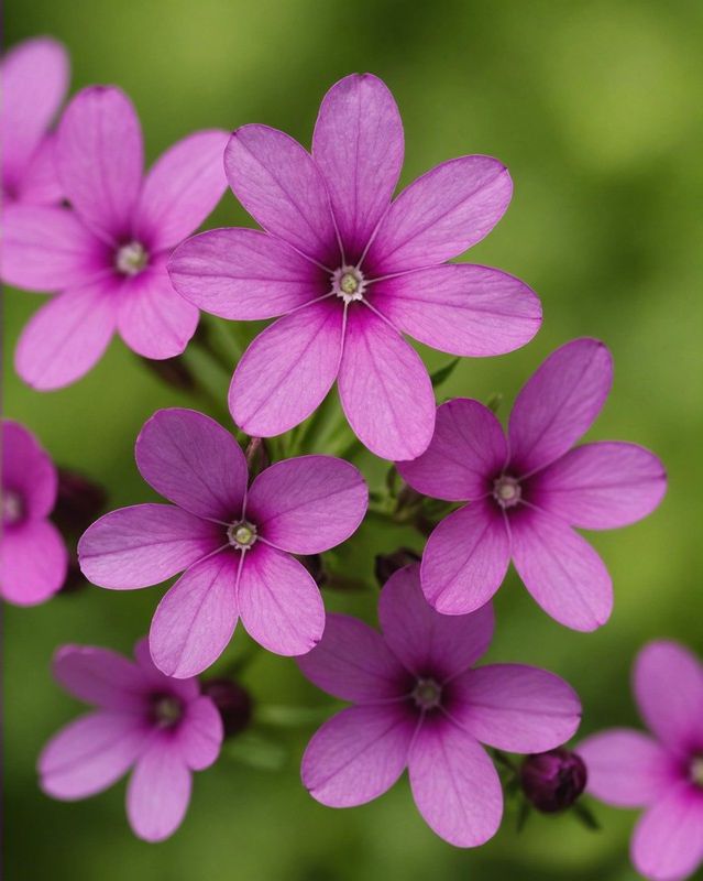 Drummond's Phlox (Phlox drummondii)