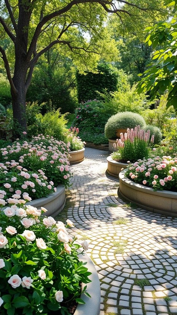 Choose Soft-Edged Borders for a Relaxed Feel