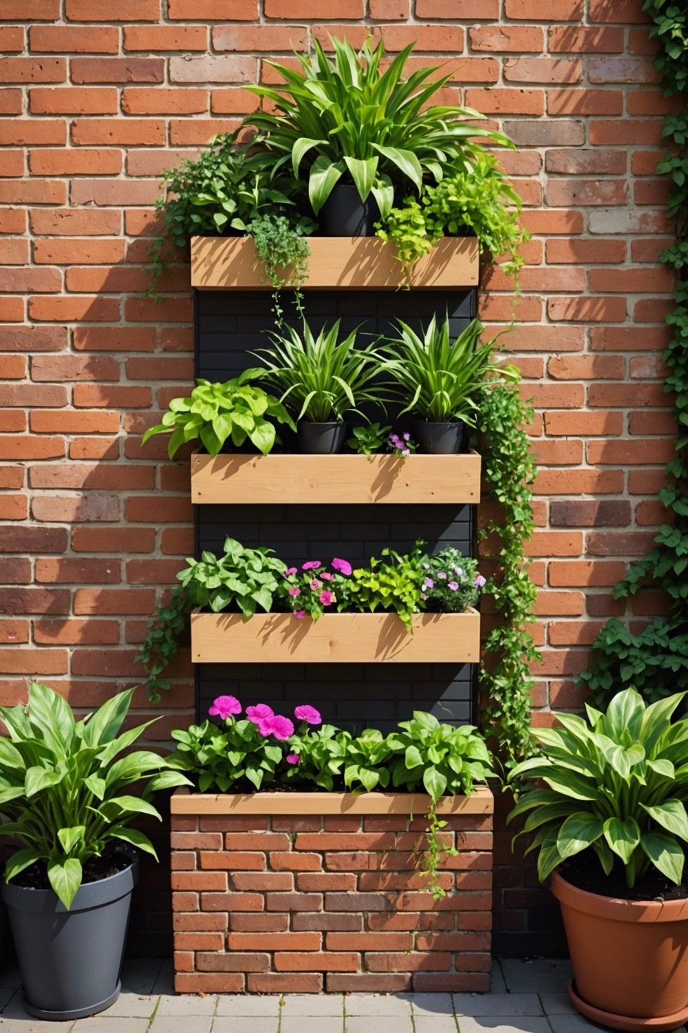 Space-Saving Planter Box for Small Gardens