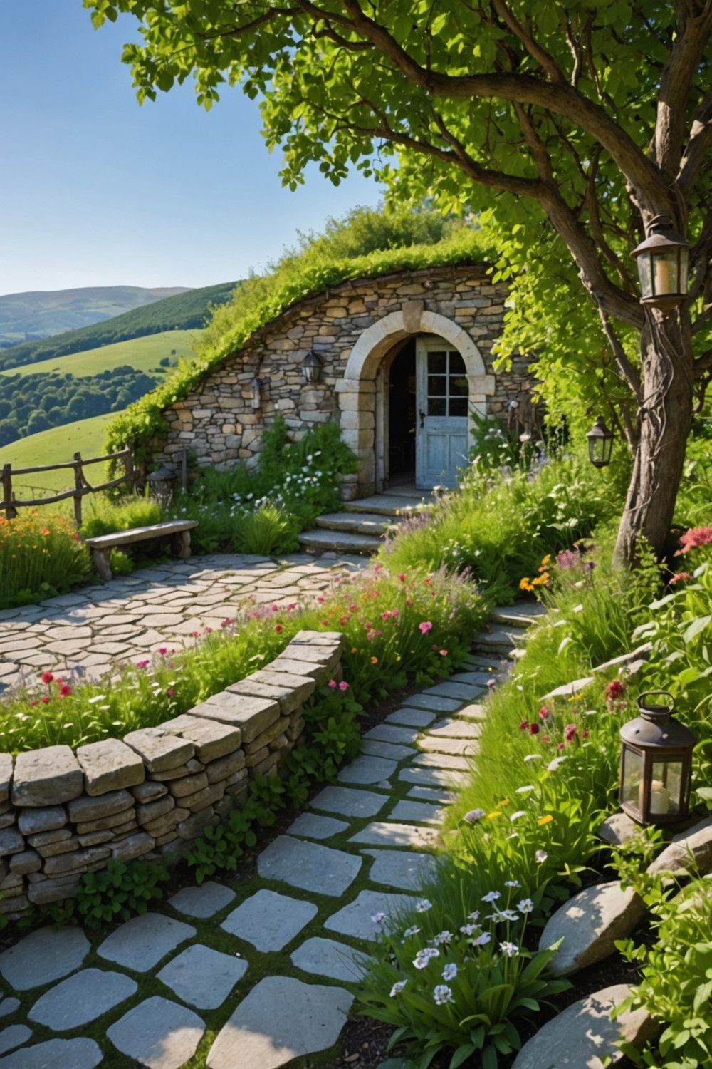 Rustic Stone Walls
