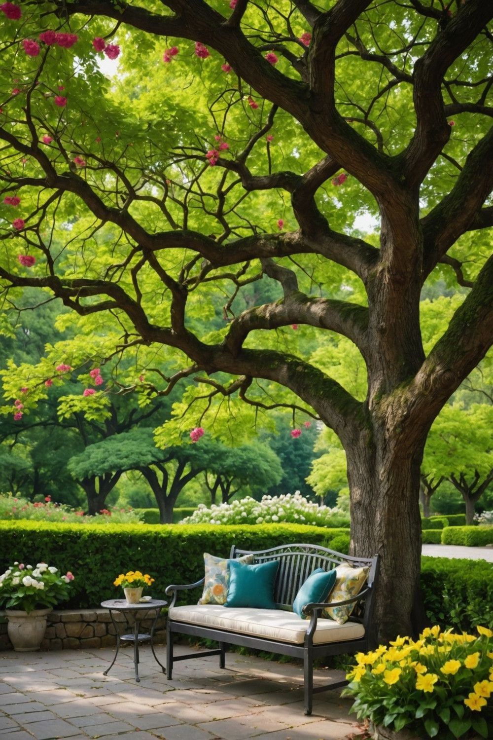 Add a Bench or Seating Area for Relaxation