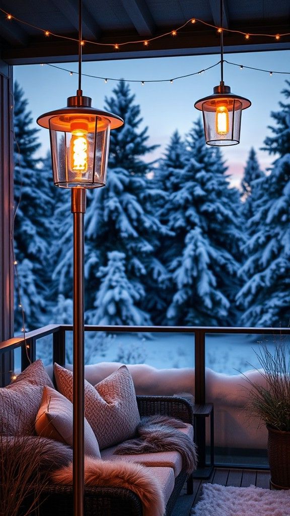 Stylish Heated Lamps