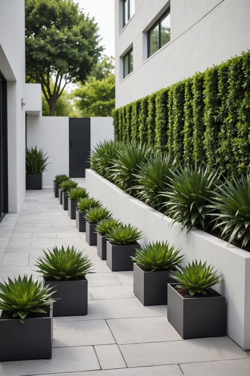 Modern Metal Planters for a Sleek Look