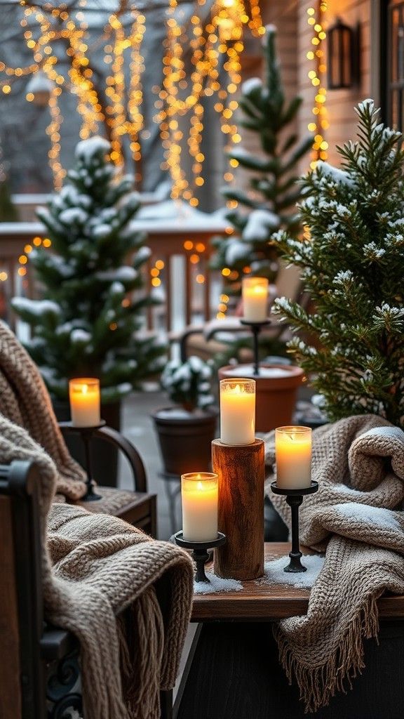 Rustic Candle Holders