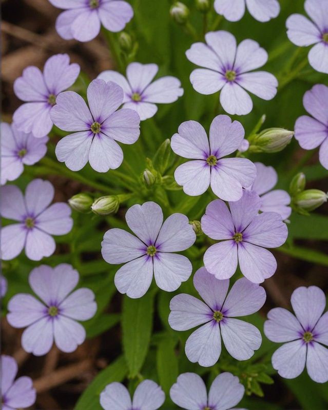 Woodland Phlox (Phlox sylvatica)