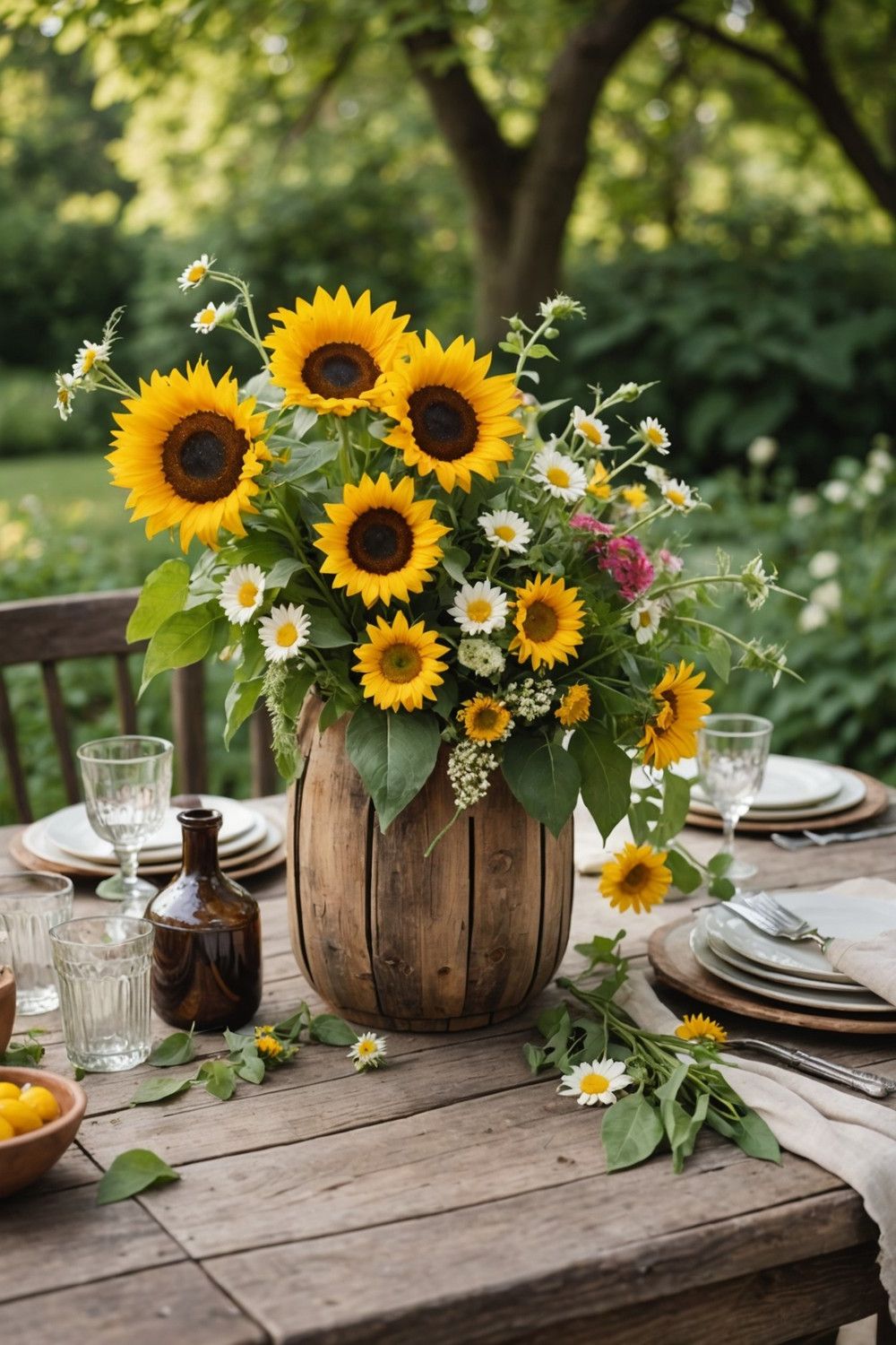 Natural Flower Arrangements