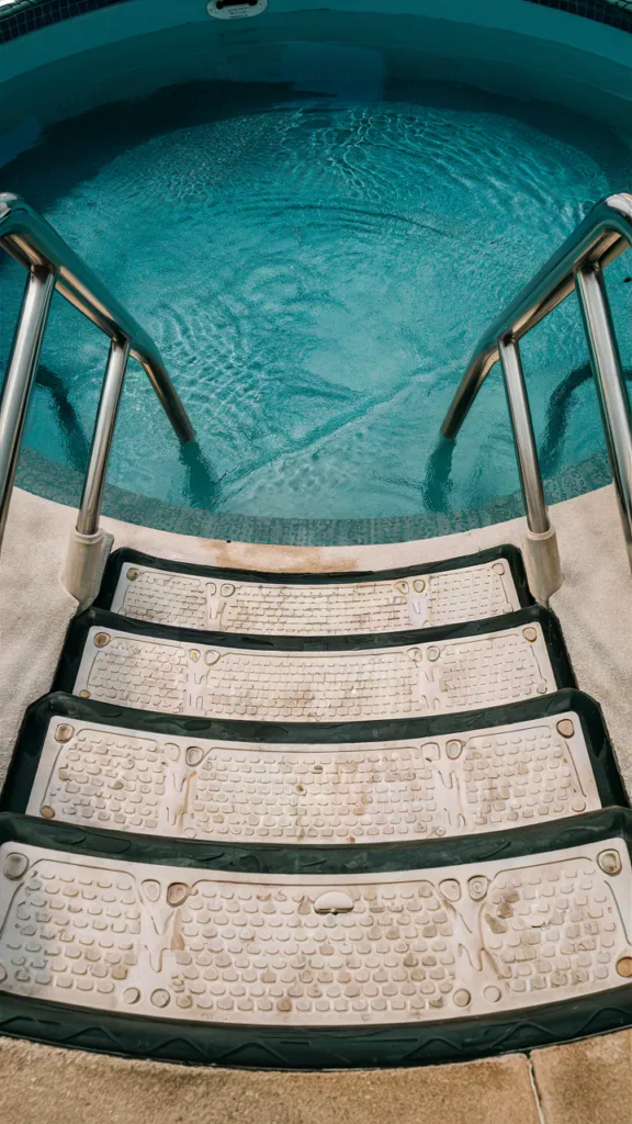 Wide Steps for Easy Entry