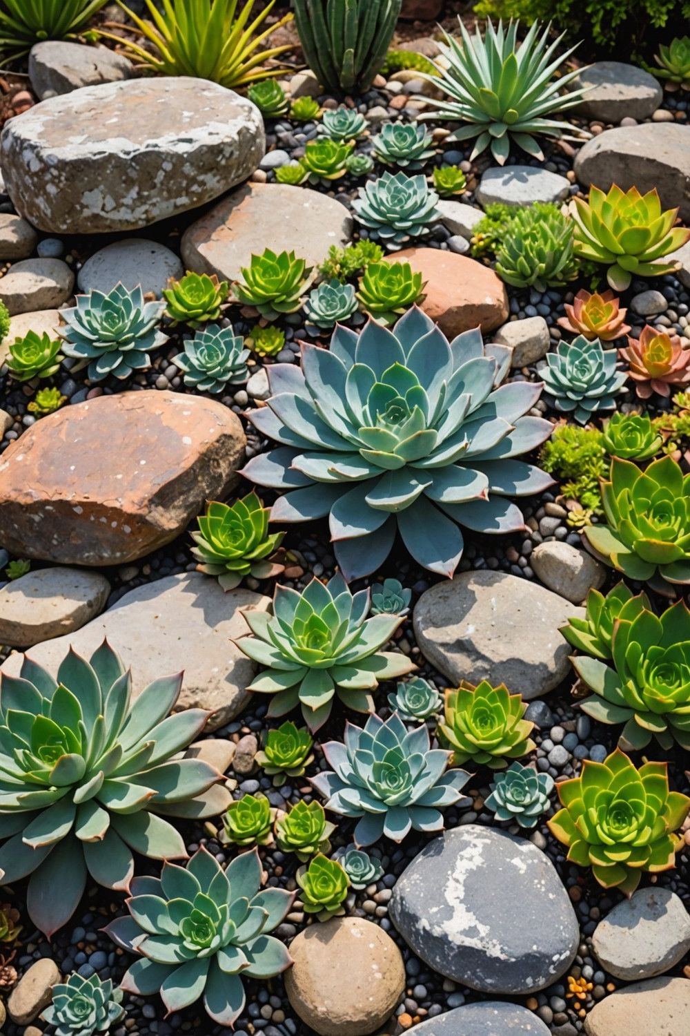 Succulent Rock Formations