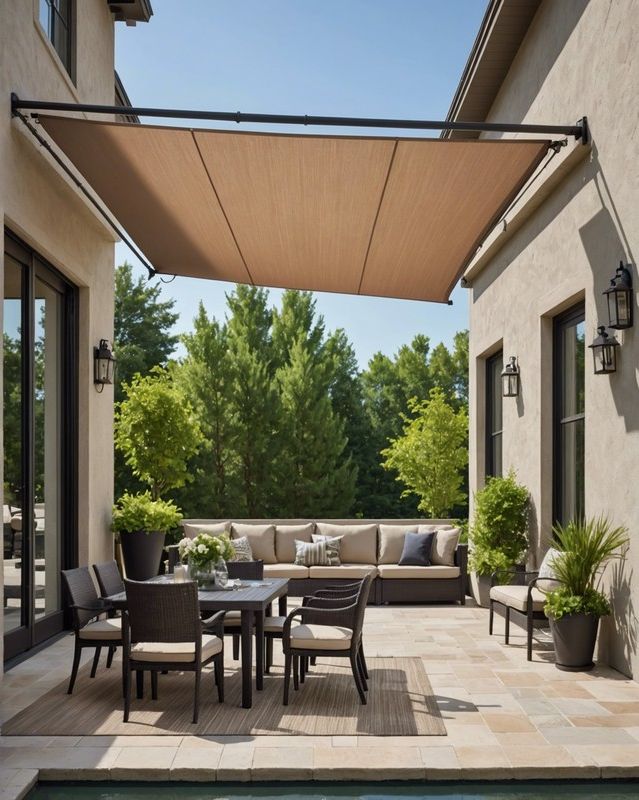 Retractable Sun Shade for Windows