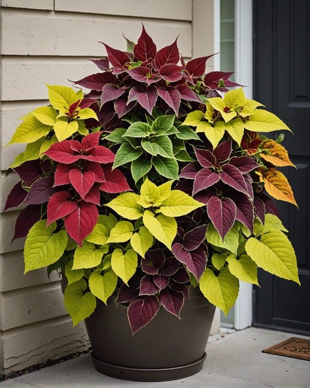 Burst of Color Coleus Container