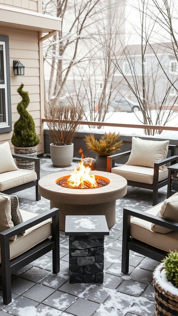 Build a Fire Table