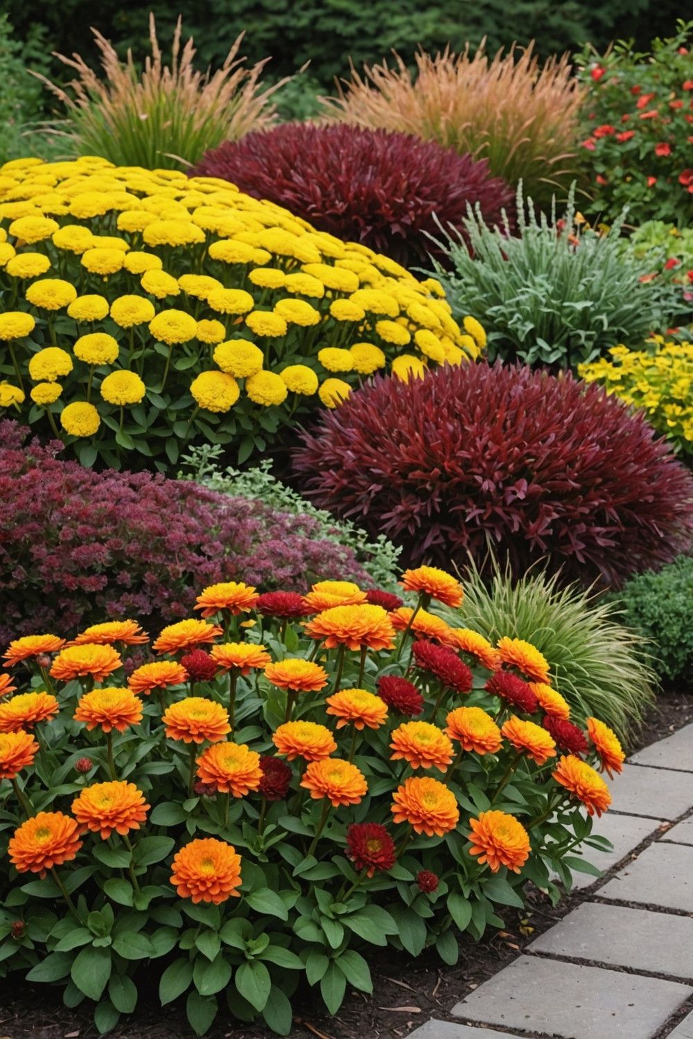 Create a Colorful Fall Flower Garden