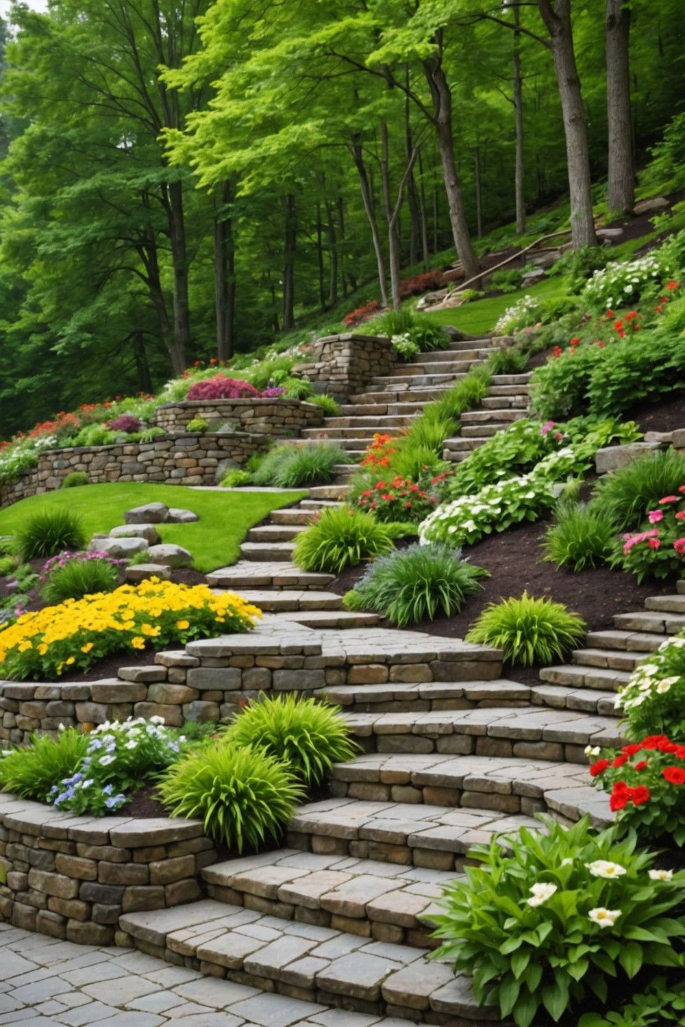Building a Hillside Patio or Deck