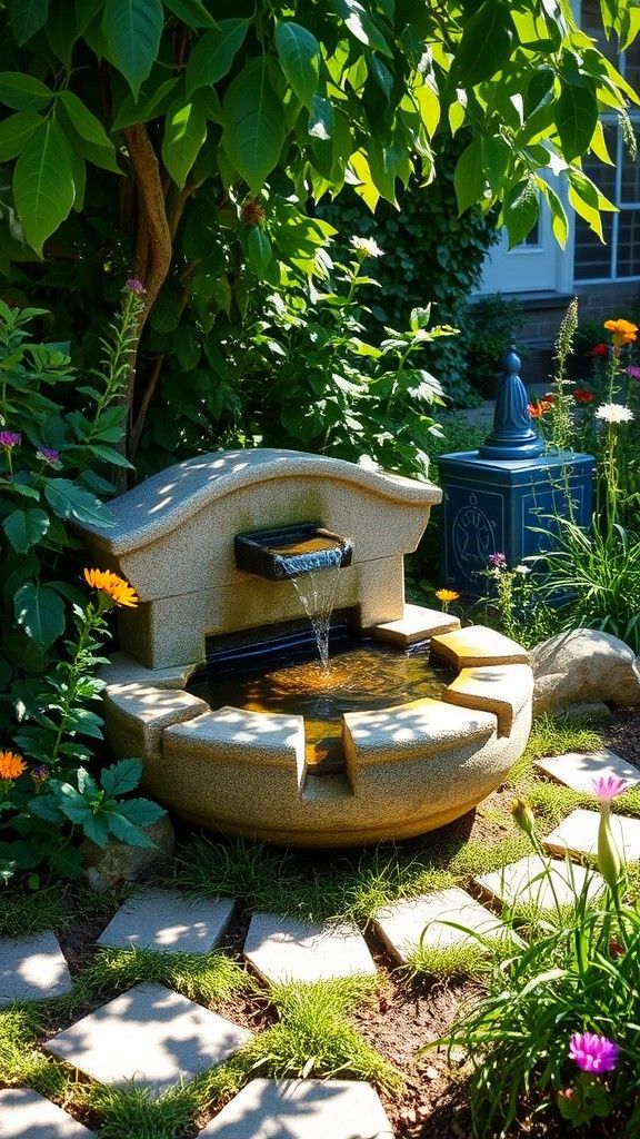 Install a Water Feature for Serenity