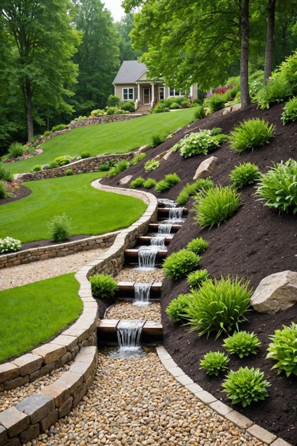 Draining Systems for Hillside Landscaping