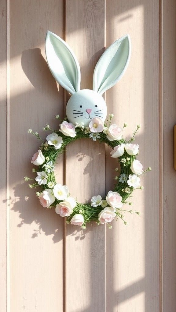 Bunny Shaped Wreath