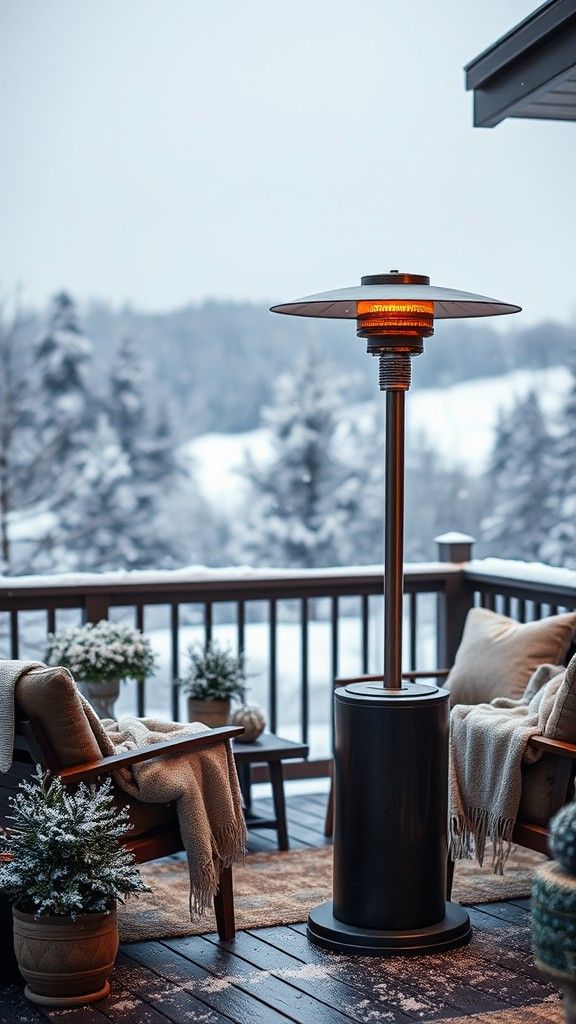 Use Patio Heaters with Wind Resistance