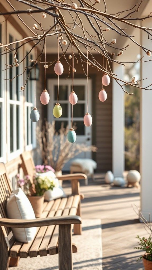 Hanging Egg Ornaments
