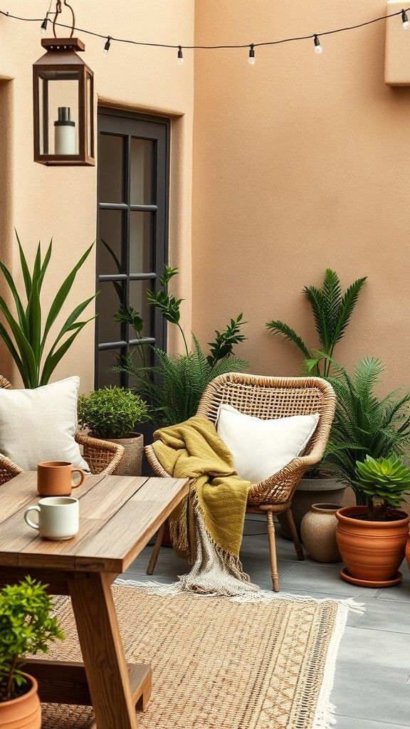 Use Earthy Color Palettes