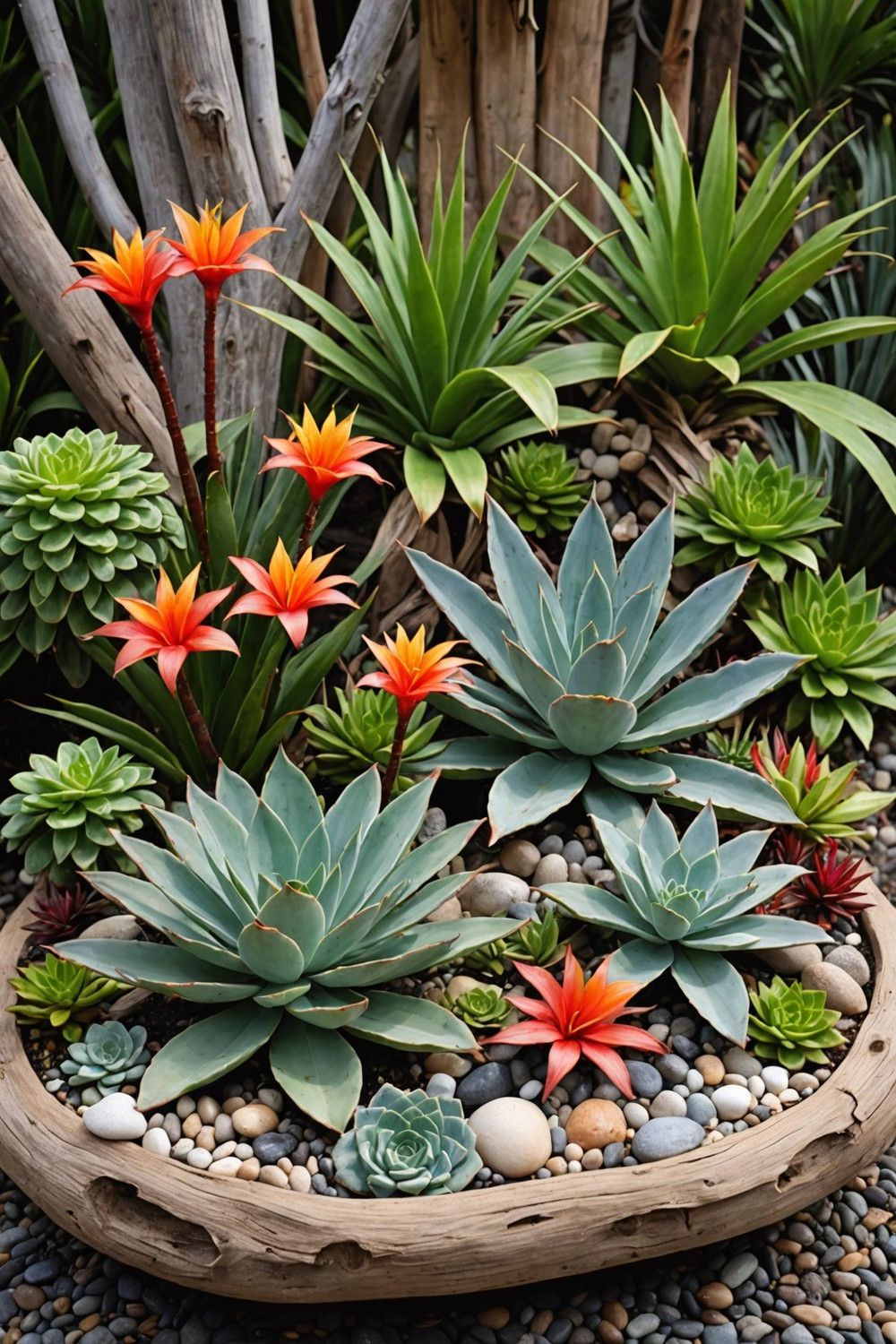 Create a Tropical-Inspired Succulent Garden