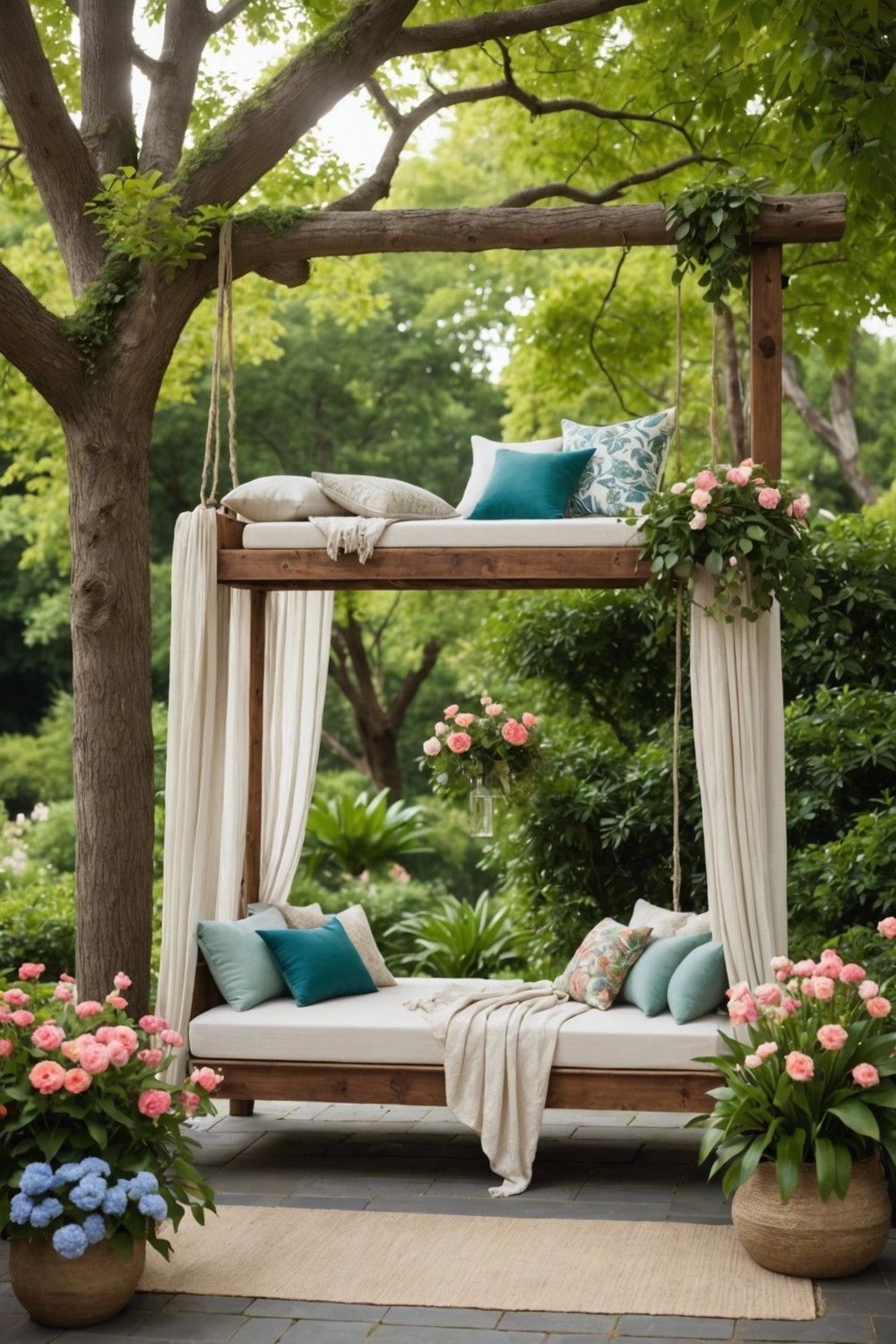 Hanging Daybeds for Ultimate Relaxation