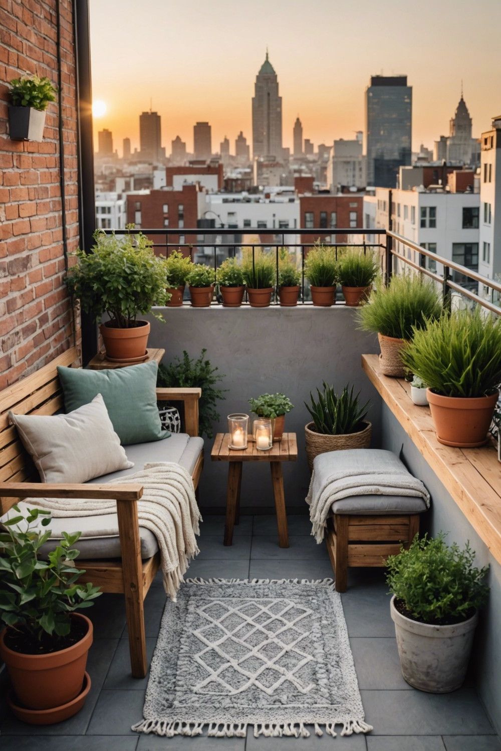 Rustic Wood Bench Haven