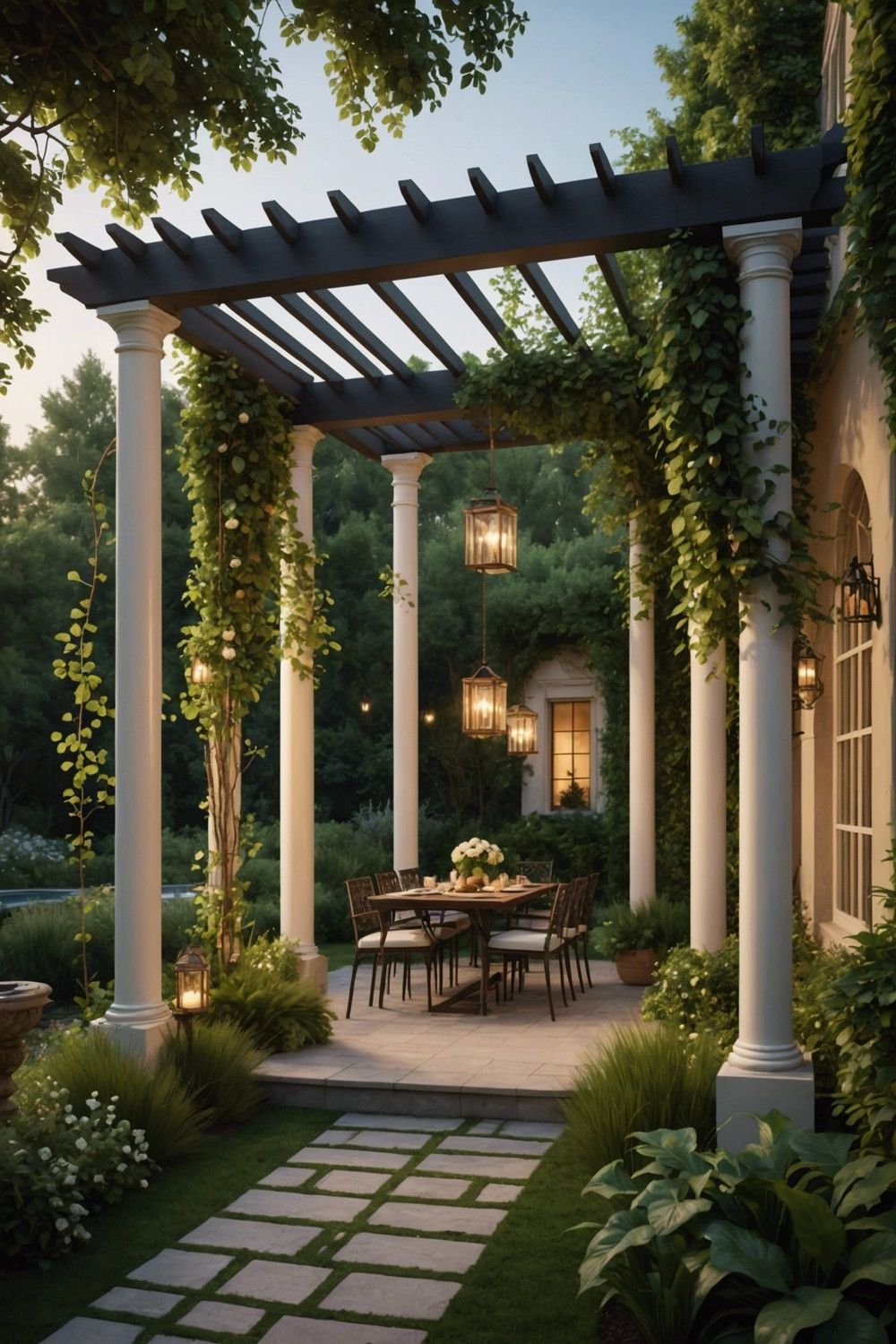 Floating Pergola