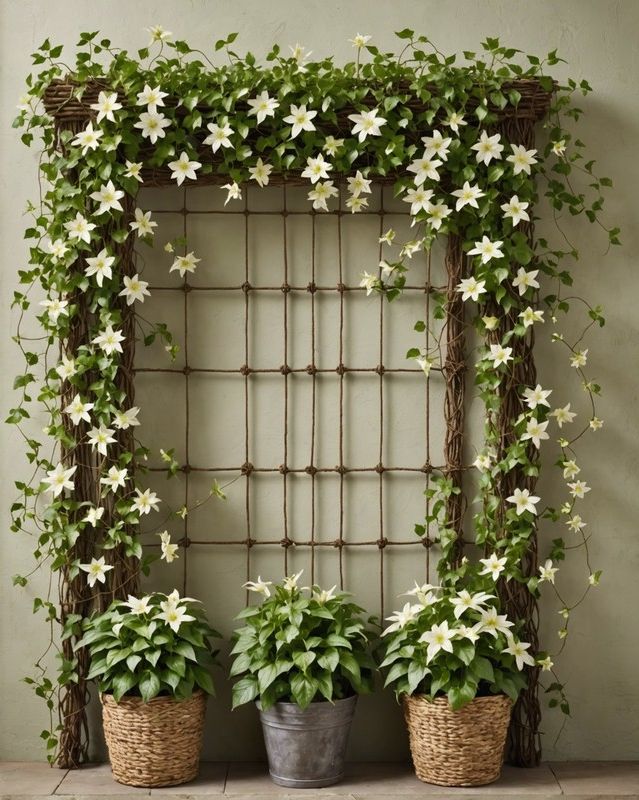 Rope trellis