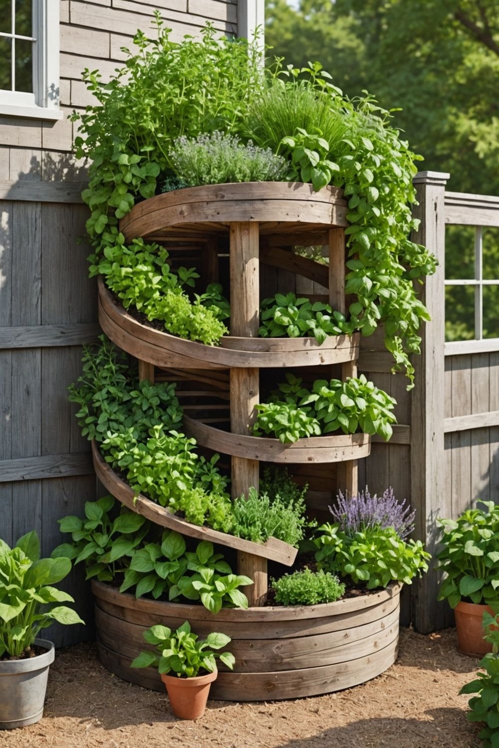 Herb Spiral Garden