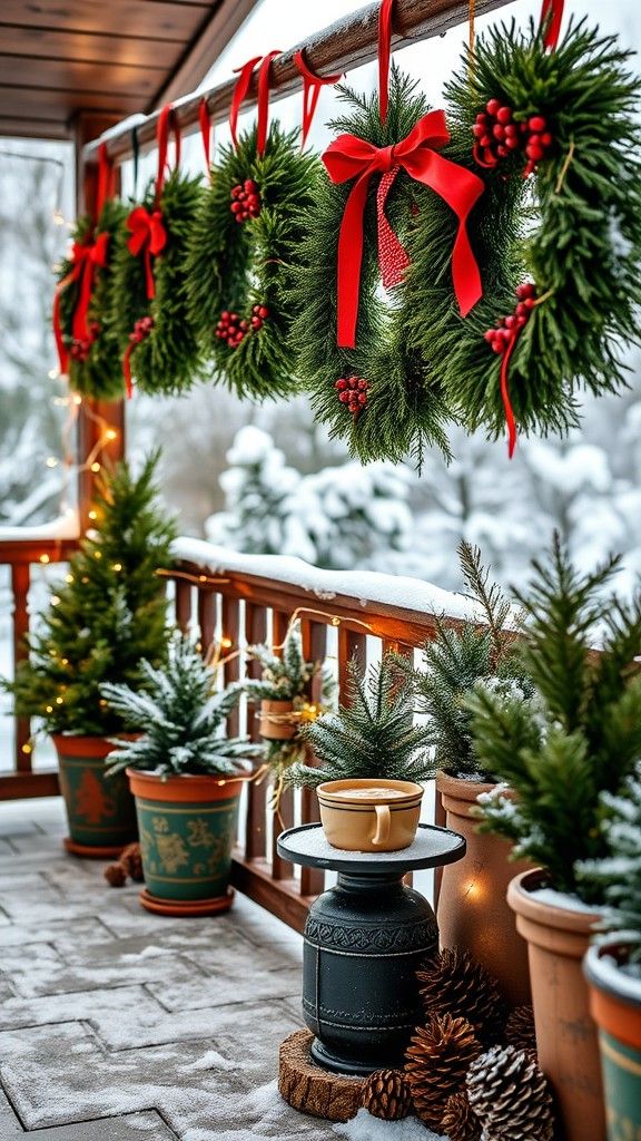 Hang Up Festive Wreaths