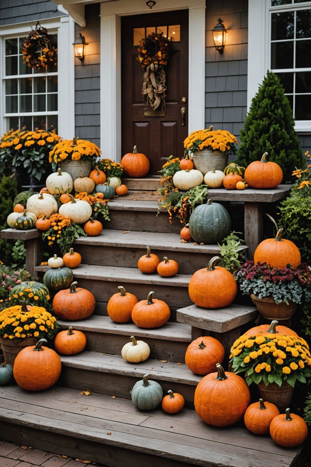 Use Decorative Pumpkins