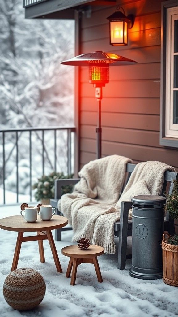 Utilize a Portable Heater